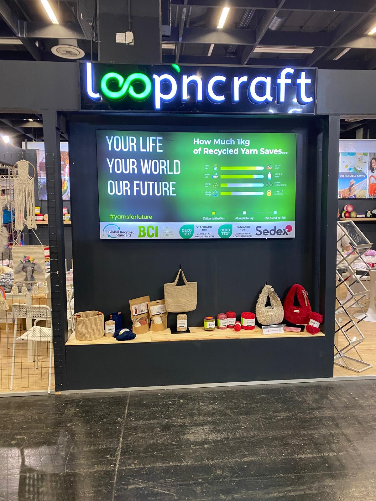 Loopncraft – Messestand